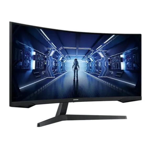 34" ИГРОВОЙ МОНИТОР SAMSUNG ODYSSEY G5 C34G55TWWI, VA 3440X1440 WQHD, ЧЁРНЫЙ