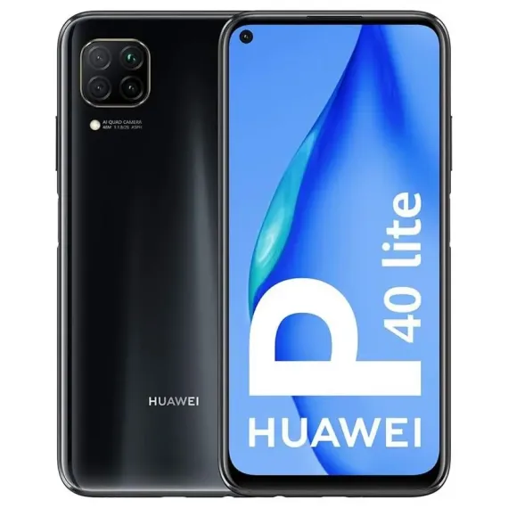 СМАРТФОН HUAWEI P40 LITE, 128ГБ/6ГБ, ЧЁРНЫЙ