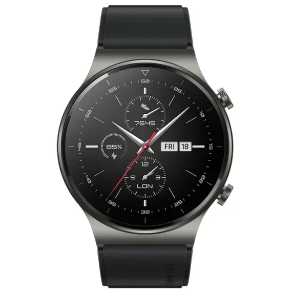 СПОРТИВНЫЕ/ТРЕНИРОВОЧНЫЕ ЧАСЫ HUAWEI WATCH GT2 PRO, 46ММ, TITANIUM FLUOROELASTOMER