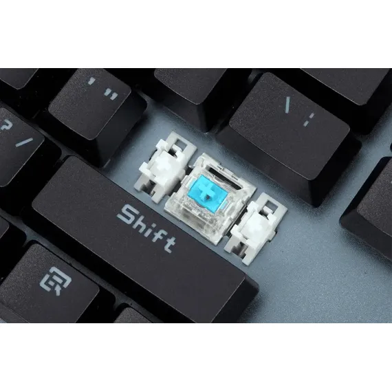 TASTATURA GAMEMAX KG901, CU FIR, NEGRU