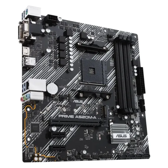 PLACA DE BAZA ASUS PRIME A520M-A, AM4, AMD A520, MICRO-ATX