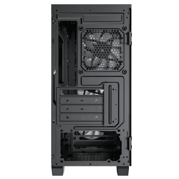 CARCASA PC GAMEMAX AERO MINI ECO, MICRO-ATX, ATX, NEGRU