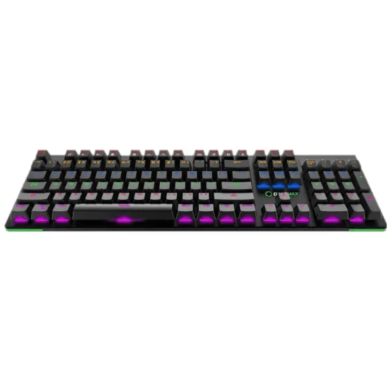 TASTATURA GAMEMAX KG801, CU FIR, NEGRU