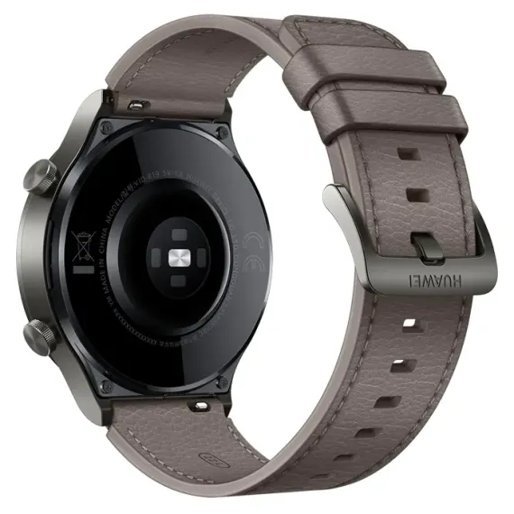 CEAS SPORT / ANTRENAMENT HUAWEI WATCH GT2 PRO, 46MM, CARCASA TITANIUM CU CUREA DIN PIELE