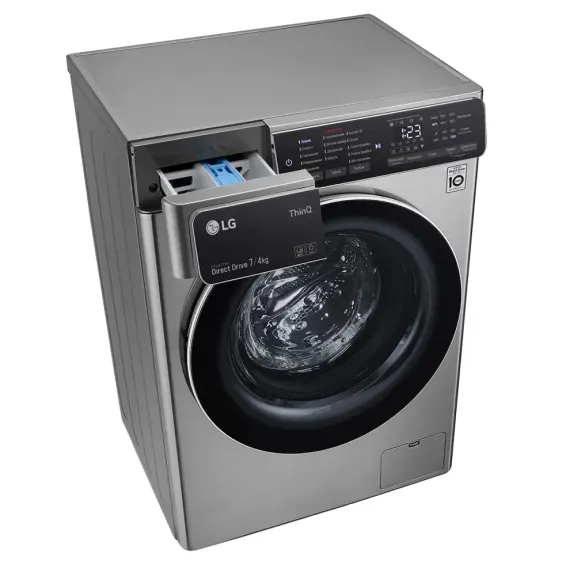 СТИРАЛЬНО-СУШИЛЬНАЯ МАШИНА LG F2T5HG2S, 7, СЕРЫЙ