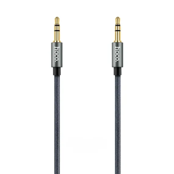 CABLU AUDIO HOCO UPA03, 3.5 MM - 3.5 MM, 1M, NEGRU
