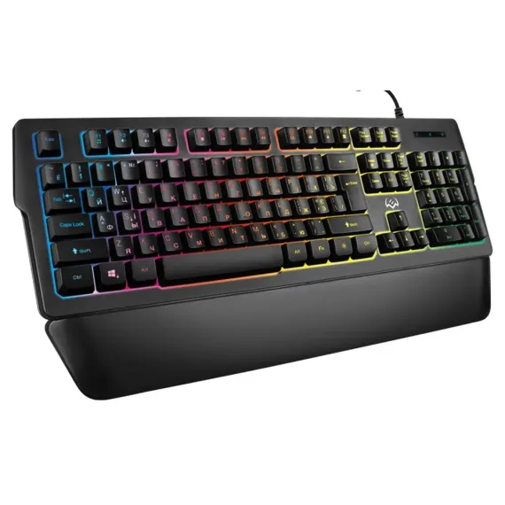 TASTATURA SVEN KB-G9400, CU FIR, NEGRU