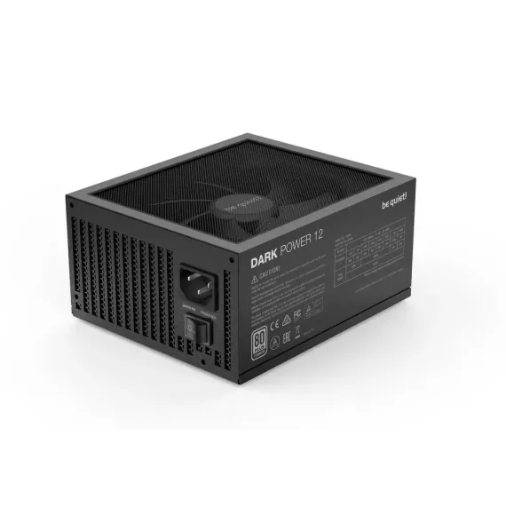БЛОК ПИТАНИЯ ДЛЯ КОМПЬЮТЕРОВ BE QUIET! DARK POWER 12, 1000ВТ, ATX, ПОЛНОСТЬЮ МОДУЛЬНЫЙ