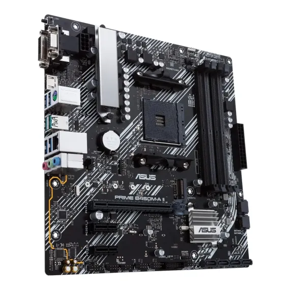 PLACA DE BAZA ASUS PRIME B450M-A II, AM4, AMD B450, MICRO-ATX