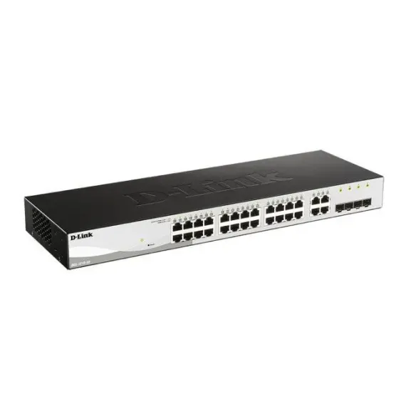 СЕТЕВОЙ КОММУТАТОР D-LINK DGS-1210-28, 24X 10/100/1000 МБИТ/С