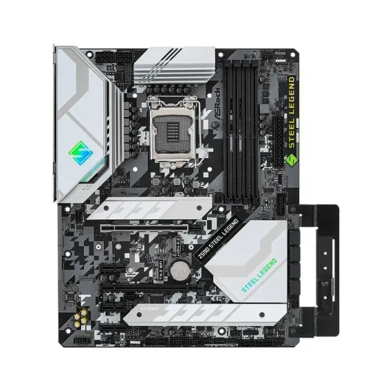 PLACA DE BAZA ASROCK Z590 STEEL LEGEND, LGA1200, INTEL Z590, ATX