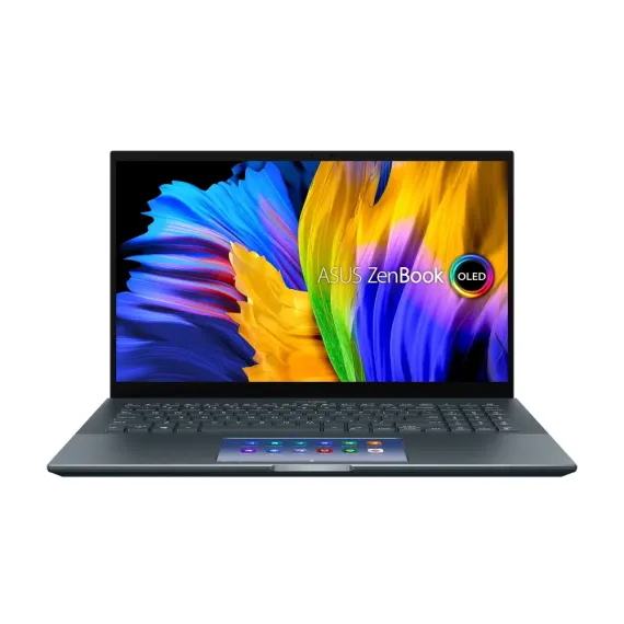 НОУТБУК 15,6 ASUS ZENBOOK PRO 15 OLED UX535LI, PINE GREY, INTEL CORE I7-10870H, 16ГБ/1024ГБ, WINDOWS 10 HOME 64-BIT, RUSSIAN
