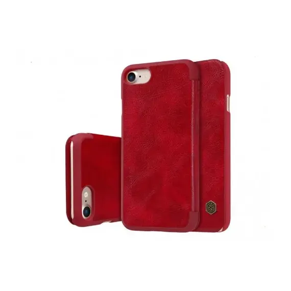 ЧЕХОЛ КНИЖКА NILLKIN IPHONE SE 2020/8/7 - QIN, КРАСНЫЙ