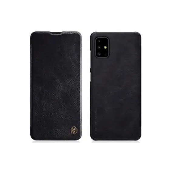 ЧЕХОЛ КНИЖКА NILLKIN GALAXY A51 - QIN LC, ЧЁРНЫЙ