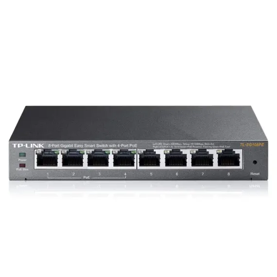 COMUTATOR POE TP-LINK TL-SG108PE, 4X IEEE 802.3AF