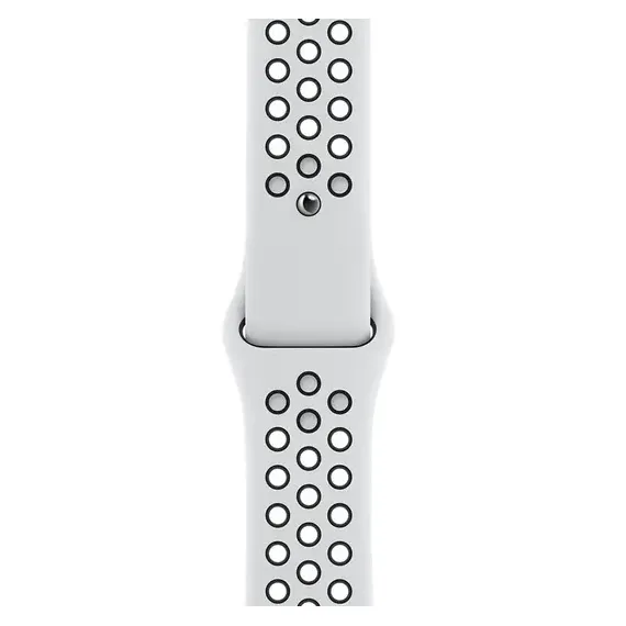 УМНЫЕ ЧАСЫ APPLE WATCH SE MYYH2, 44ММ, АЛЮМИНИЕВЫЙ КОРПУС СО СПОРТИВНЫМ РЕМЕШКОМ NIKE PURE PLATINUM/BLACK