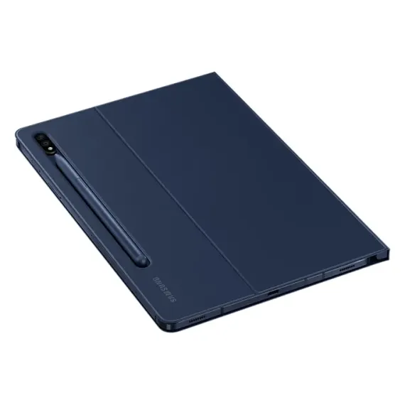 HUSA PENTRU TABLETA SAMSUNG TAB S7 BOOK COVER, 11", POLIURETAN, ALBASTRU INCHIS
