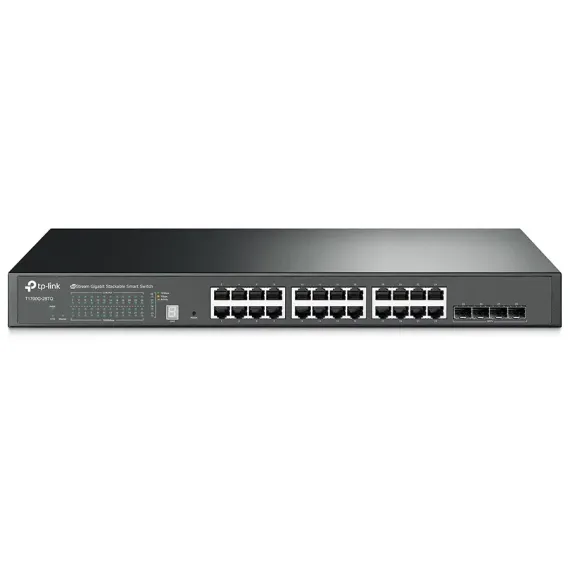 СЕТЕВОЙ КОММУТАТОР TP-LINK T1700G-28TQ, 24X 10/100/1000 МБИТ/С, 4X 10G SFP+