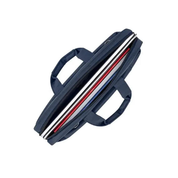 СУМКА ДЛЯ НОУТБУКА RIVACASE CENTRAL, 15.6", ПОЛИЭСТЕР, СИНИЙ