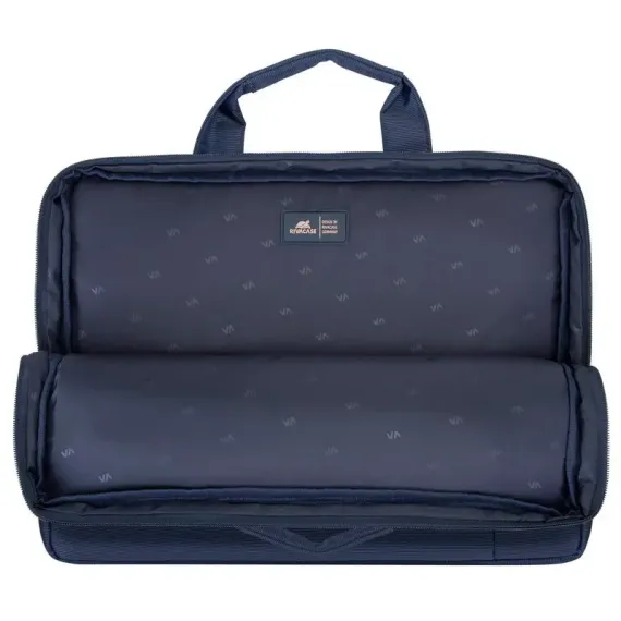 СУМКА ДЛЯ НОУТБУКА RIVACASE CENTRAL, 15.6", ПОЛИЭСТЕР, СИНИЙ