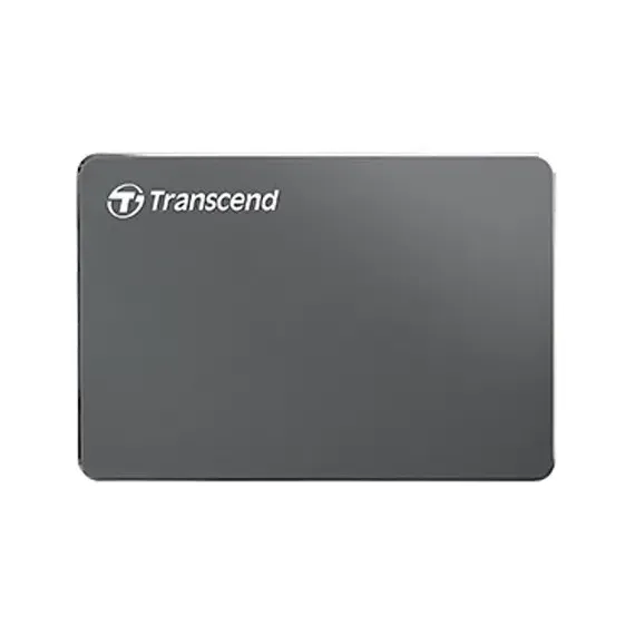 HDD PORTABIL EXTERN TRANSCEND STOREJET 25C3, 1 TB, IRON GRAY (TS1TSJ25C3N)