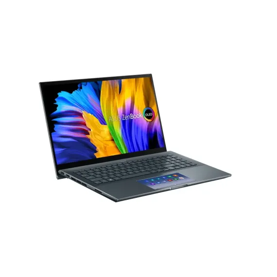 НОУТБУК 15,6 ASUS ZENBOOK PRO 15 OLED UX535LI, PINE GREY, INTEL CORE I7-10870H, 16ГБ/1024ГБ, WINDOWS 10 HOME 64-BIT, RUSSIAN