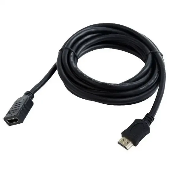 CABLU VIDEO CABLEXPERT CC-HDMI4X-0.5M, HDMI (M) - HDMI (F), 0,5M, NEGRU