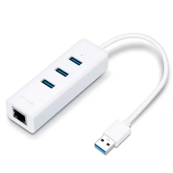 ADAPTOR USB 3.0 UE330 2 ?N 1- ADAPTOR GIGABIT ETHERNET & 3-PORT HUB UE330 TP-LINK