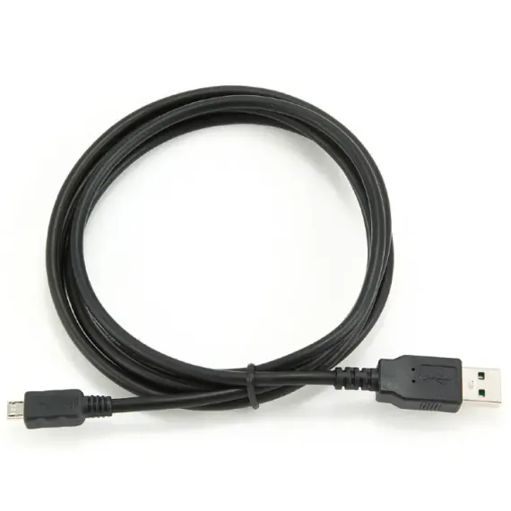 КАБЕЛЬ ДЛЯ ЗАРЯДКИ И СИНХРОНИЗАЦИИ CABLEXPERT CC-MUSB2D-1M, USB TYPE-A/MICRO-USB, 1М, ЧЁРНЫЙ