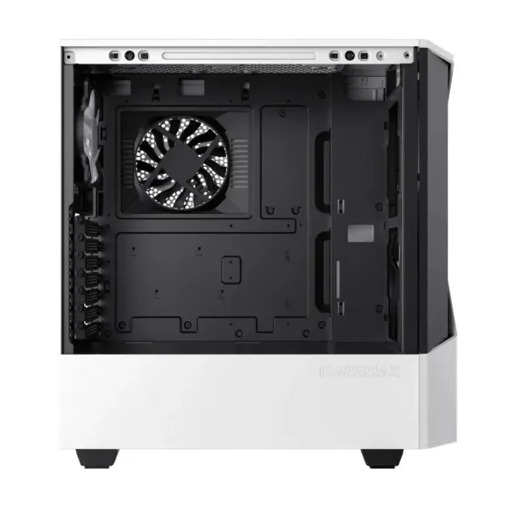 CARCASA PC GAMEMAX CONTAC COC, MIDI-TOWER, ATX, ALB/NEGRU