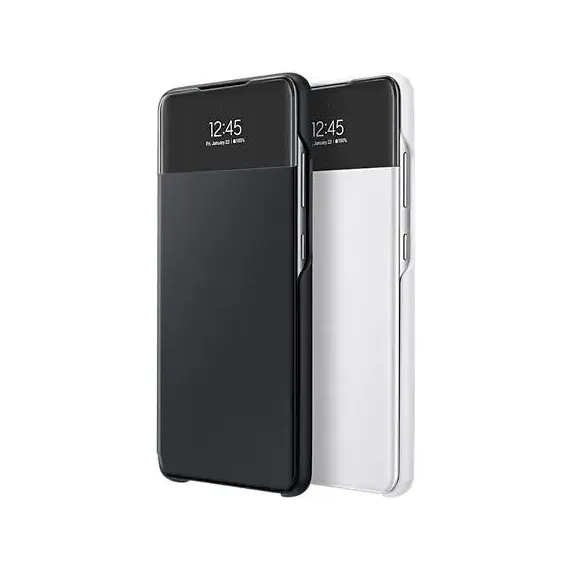 ЧЕХОЛ КНИЖКА SAMSUNG S VIEW WALLET COVER GALAXY A52, ЧЁРНЫЙ