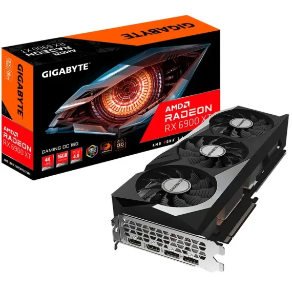 ВИДЕОКАРТА GIGABYTE GV-R69XTGAMING OC-16GD, 16GB GDDR6 256БИТ