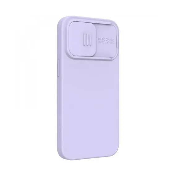 HUSA NILLKIN IPHONE 13 PRO, CAMSHIELD SILKY SILICONE, MISTY PURPLE