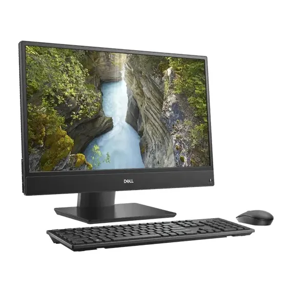 COMPUTER ALL-IN-ONE DELL OPTIPLEX 5480, 23,8", INTEL CORE I5-10500T, 8GB/256GB, LINUX UBUNTU, NEGRU