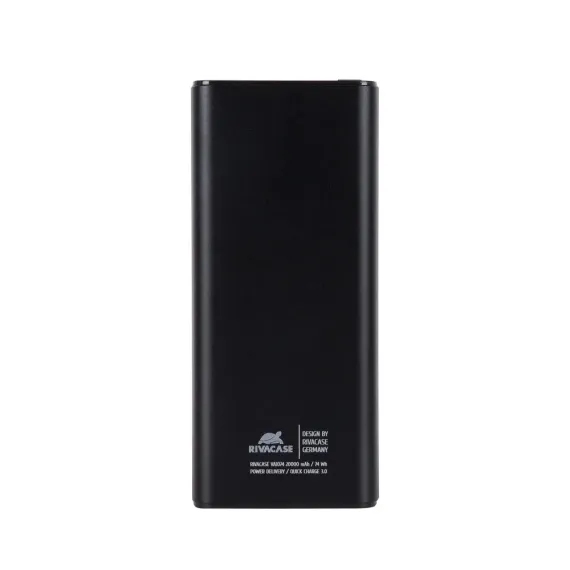 ACUMULATOR EXTERN RIVACASE VA1074, 20000MAH, NEGRU