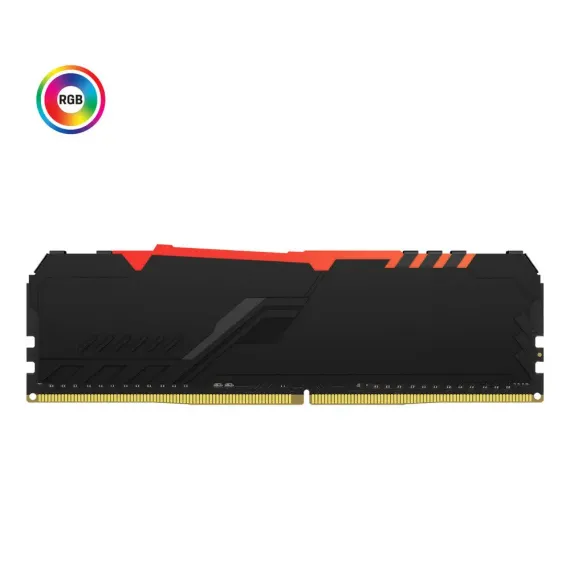 MEMORIE RAM KINGSTON FURY BEAST RGB, DDR4 SDRAM, 3733 MHZ, 16GB, KF437C19BBAK2/16