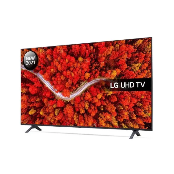 55" LED SMART ТЕЛЕВИЗОР LG 55UP80006LA, 3840 X 2160, WEBOS, ЧЁРНЫЙ