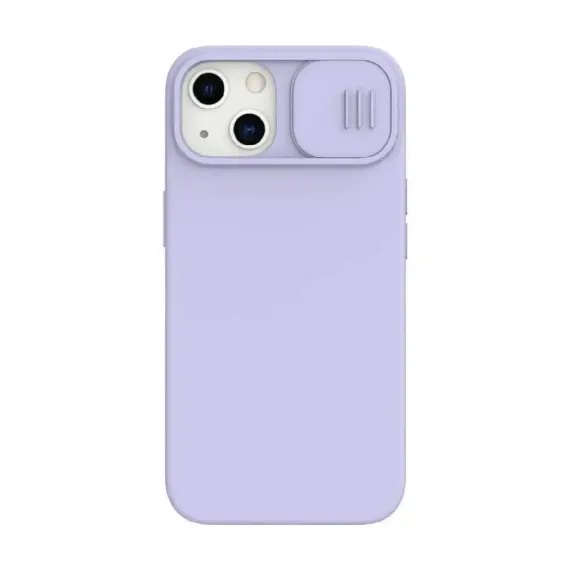 HUSA NILLKIN IPHONE 13, CAMSHIELD SILKY SILICONE, MISTY PURPLE