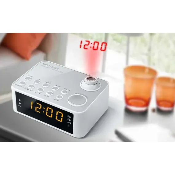 RADIO PORTABIL MUSE M-178 PW, ALB