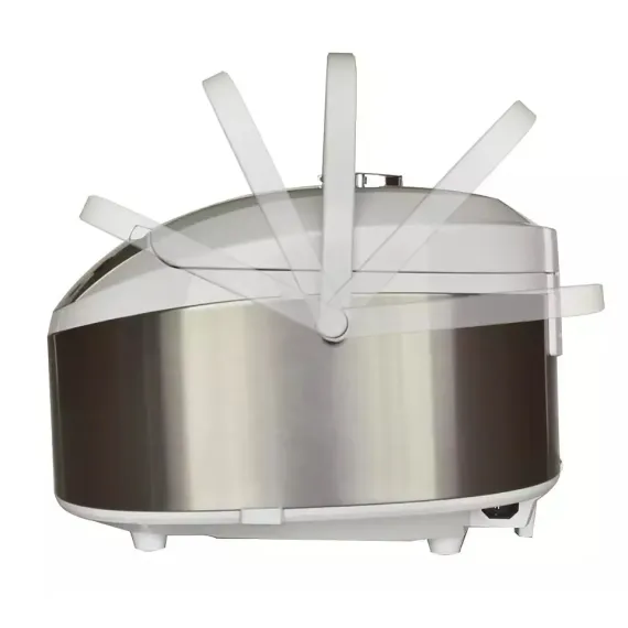 APARAT DE GATIT MULTIFUNCTIONAL PHILIPS HD3037/70, OTEL INOXIDABIL / ALB