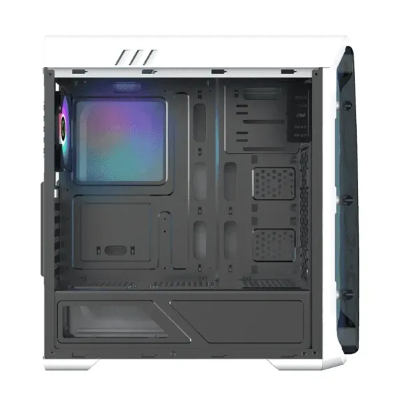 CARCASA PC GAMEMAX STARLIGHT FRGB, MIDI-TOWER, ATX, ALB