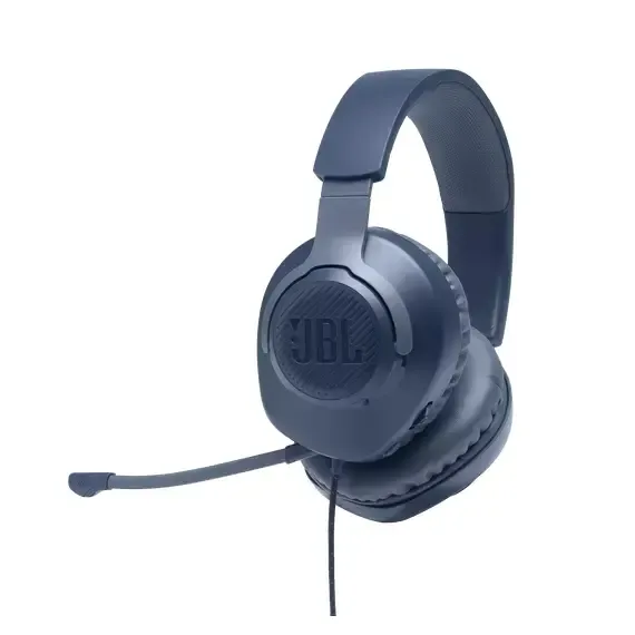 CASTI GAMING JBL QUANTUM 100, CU FIR, ALBASTRU