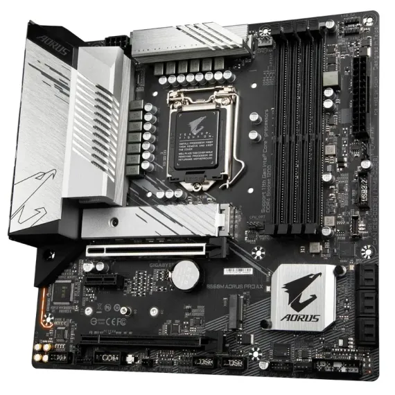 PLACA DE BAZA GIGABYTE B560M AORUS PRO AX, LGA1200, INTEL B560, MICRO-ATX
