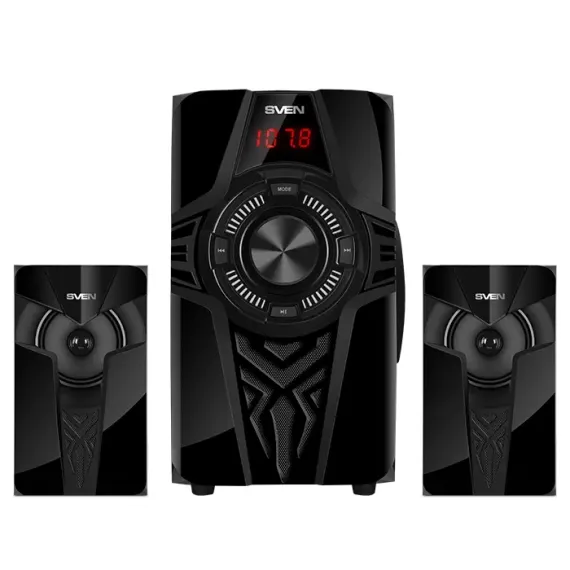 КОМПЬЮТЕРНЫЕ КОЛОНКИ 2.1 SVEN MS-2070, ЧЁРНЫЙ