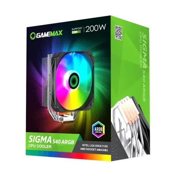 COOLER PROCESOR GAMEMAX SIGMA 540 ARGB