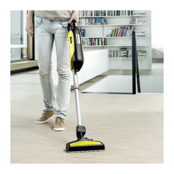 ВЕРТИКАЛЬНЫЙ БЕСПРОВОДНОЙ ПЫЛЕСОС KARCHER VC 5 CORDLESS, ЖЕЛТЫЙ ЧЕРНЫЙ