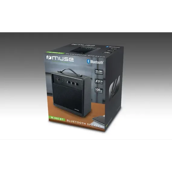 DIFUZOARE PENTRU CASA FARA FIR MUSE M-660 BT, NEGRU