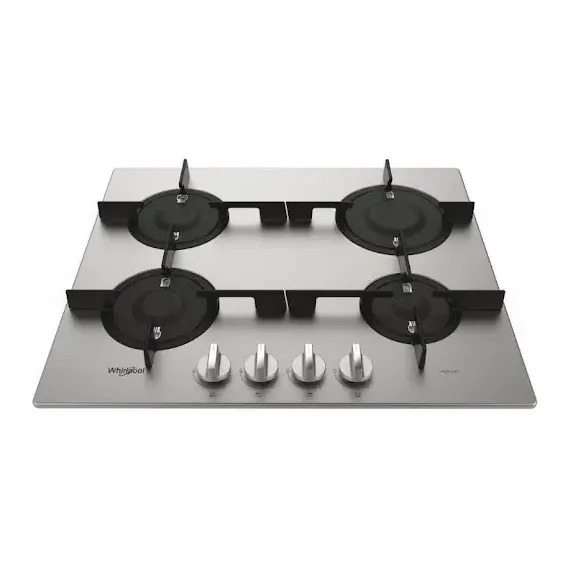 ГАЗОВАЯ ВАРОЧНАЯ ПАНЕЛЬ WHIRLPOOL PMW 64D2/IXL, СЕРЕБРИСТЫЙ