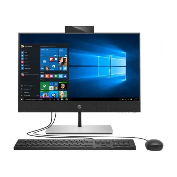 МОНОБЛОК HP PROONE 400 G6, 23,8", INTEL CORE I3-10100T, 8ГБ/256ГБ, WINDOWS 10 PRO, ЧЁРНЫЙ