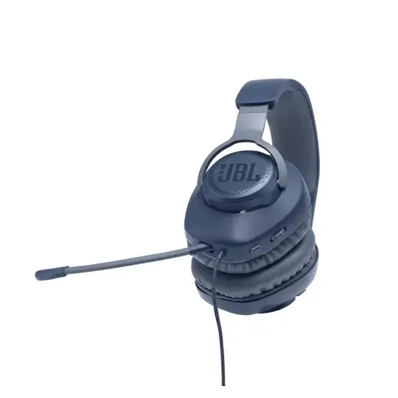 CASTI GAMING JBL QUANTUM 100, CU FIR, ALBASTRU